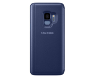 Samsung Clear View Standing Cover do Galaxy S9 Blue - 404406 - zdjęcie 4